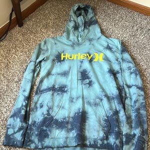 Lightweight light blue hoodie